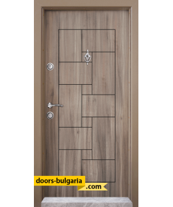 Блиндирана входна врата модел T-100, панел Спарта