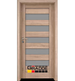 Интериорна врата Gradde Aaven Glas, Дъб Вераде