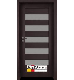 Интериорна врата Gradde Aaven Glas, Орех Рибейра