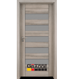 Интериорна врата Gradde Aaven Glas, Ясен Вералинга