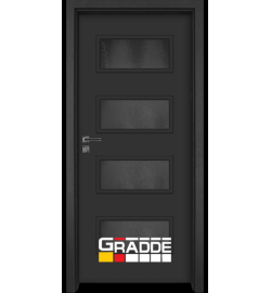 Интериорна врата Gradde Blomendal, цвят Антрацит мат