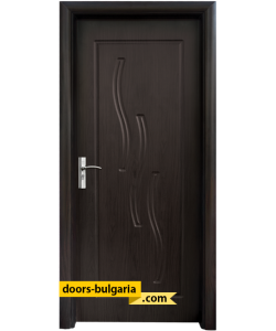 Интериорна врата модел 014-P, цвят Венге