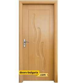 Интериорна врата модел 014-P, цвят Светъл дъб