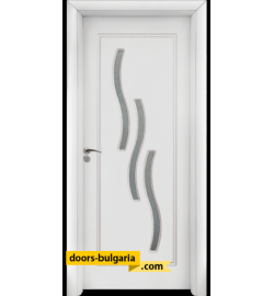 Интериорна врата модел 014, цвят Бял