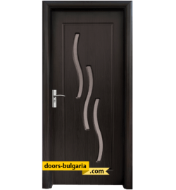 Интериорна врата модел 014, цвят Венге