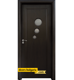 Интериорна врата модел 017, цвят Венге