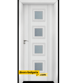 Интериорна врата модел 021, цвят Бял