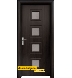 Интериорна врата модел 021, цвят Венге