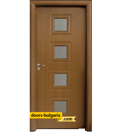 Интериорна врата модел 021, цвят Златен дъб