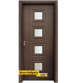 Интериорна врата модел 021, цвят Орех