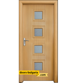 Интериорна врата модел 021, цвят Светъл дъб