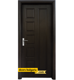 Интериорна врата модел 048-P, цвят Венге