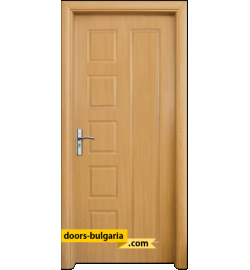 Интериорна врата модел 048-P, цвят Светъл дъб