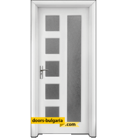 Интериорна врата модел 048, цвят Бял