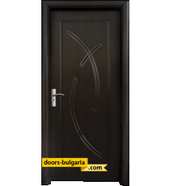 Интериорна врата модел 056-P, цвят Венге
