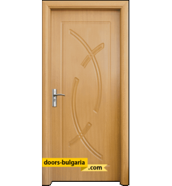Интериорна врата модел 056-P, цвят Светъл дъб