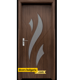 Интериорна врата модел 070-P, цвят Орех