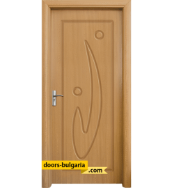 Интериорна врата модел 070-P, цвят Светъл дъб