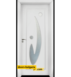 Интериорна врата модел 070, цвят Бял