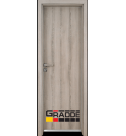 Алуминиева врата за баня - Gradde цвят Ясен Вералинга
