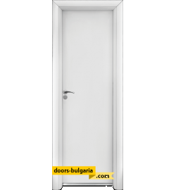 Алуминиева врата за баня - Стандарт, цвят Бял