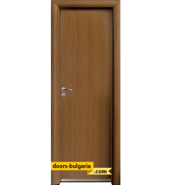 Алуминиева врата за баня - Стандарт, цвят Златен Дъб