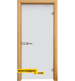 Стъклена интериорна врата, BASIC G 10, каса Светъл дъб