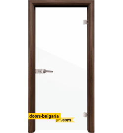 Стъклена интериорна врата, Folio G 15-1, каса Орех